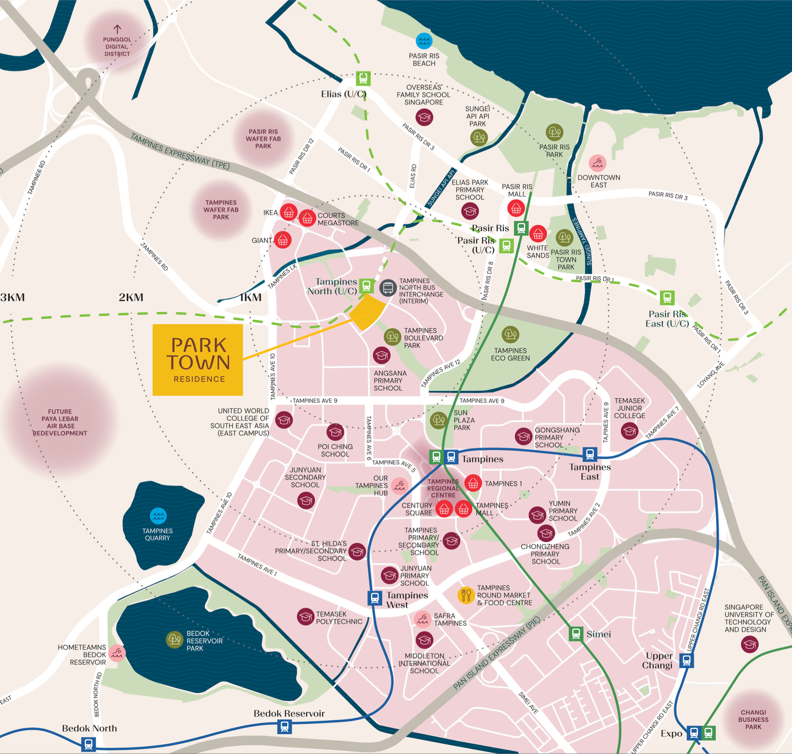 PTR Schools Location